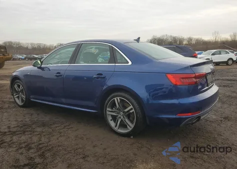 2017 Audi A4 Premium Plus z USA, uszkodzony, nr VIN WAUENAF43HN028765